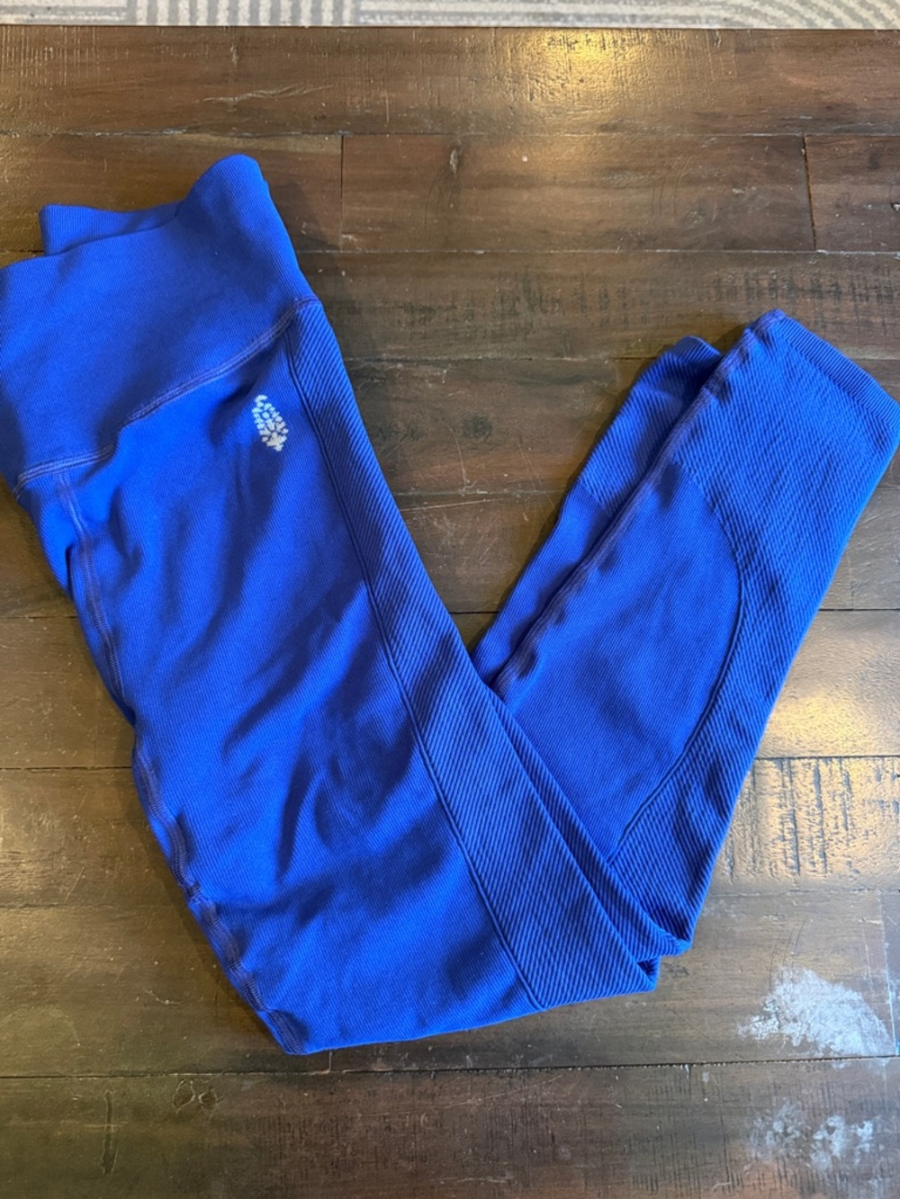 FP Movement by Free People Royal Blue Seam Detail Leggings